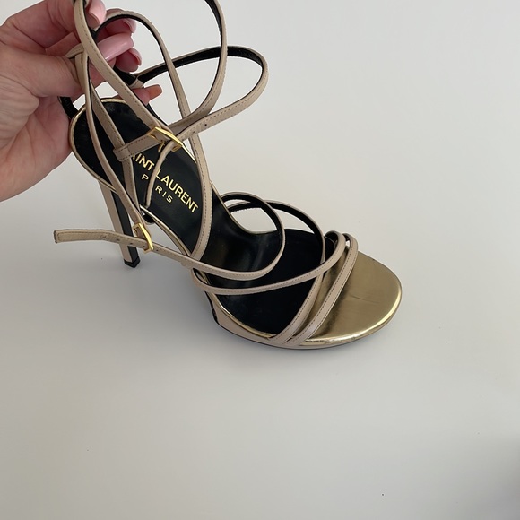 Auth SAINT LAURENT Leather Heels - Picture 10 of 10